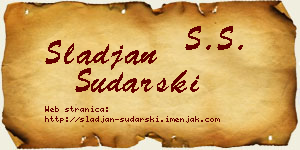 Slađan Sudarski vizit kartica